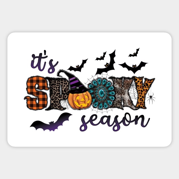 It's spooky season Magnet by DigitalCreativeArt